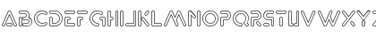Download Exodar-Outline Regular Font Uppercase Preview