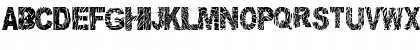 Download Disorted and Scratchy Regular Font Uppercase Preview