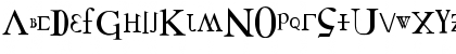 Download Distorted Faith Regular Font Uppercase Preview