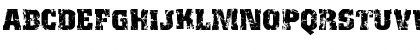 Download Distress Regular Font Uppercase Preview