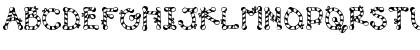 Download DJ Candy Cane Regular Font Uppercase Preview