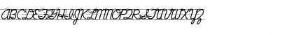 Download DNealianArrows Regular Font Uppercase Preview