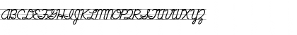 Download DNealianGuides Regular Font Uppercase Preview