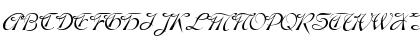 Download Dobkin Script Regular Font Uppercase Preview