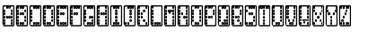 Download Domino smal Regular Font Uppercase Preview