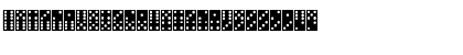 Download Dominoes Regular Font Uppercase Preview