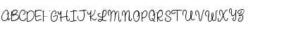 Download Doodle Journal Regular Font Uppercase Preview