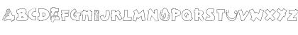 Download Doodle Teen Scene Regular Font Uppercase Preview