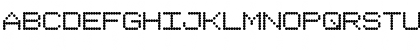Download Dotimatrix 7 Regular Font Uppercase Preview