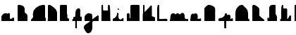 Download DownBoy Regular Font Uppercase Preview