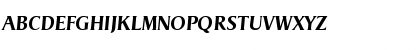 Download Dragon-DemiBoldIta Regular Font Uppercase Preview