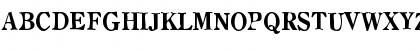 Download DTCDirtyM10 Regular Font Uppercase Preview