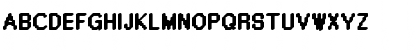 Download DTCRoughM49 Regular Font Uppercase Preview