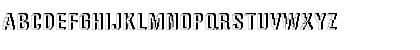 Download DTCRoughM56 Regular Font Uppercase Preview