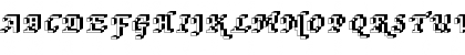 Download DTCRoughM75 Regular Font Uppercase Preview