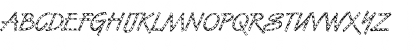Download DTCVanDijkM10 Regular Font Uppercase Preview