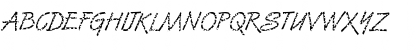 Download DTCVanDijkM33 Regular Font Uppercase Preview