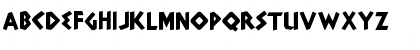 Download Dyonisius Regular Font Uppercase Preview