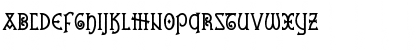 Download Edda Morgana NF Regular Font Uppercase Preview