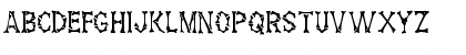 Download Eddy's Bones Normal Font Uppercase Preview