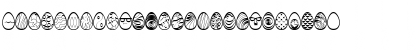 Download Egg Hunt BTN Regular Font Uppercase Preview