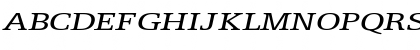 Download Eggo Extended Italic Font Uppercase Preview