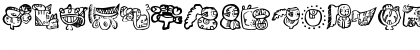Download EighteenMayanMonths Regular Font Uppercase Preview
