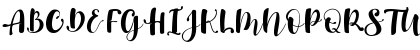Download Gulya Script Regular Font Uppercase Preview