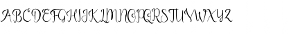 Download Guttentag Regular Font Uppercase Preview