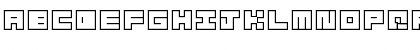 Download Habesha_Blocks_OUTLINES outlines Font Uppercase Preview