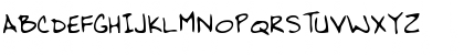 Download EmmettsHand Regular Font Uppercase Preview