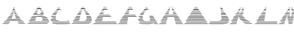 Download EmphaticallyNotUechi Regular Font Uppercase Preview