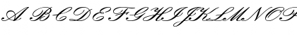 Download EmpireScriptExtended Regular Font Uppercase Preview