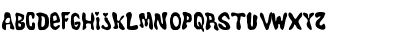 Download dziewity finaB Regular Font Uppercase Preview