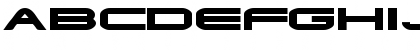 Download EndzoneExtended Regular Font Uppercase Preview