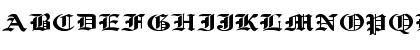 Download EnglishTowne-Normal Ex Regular Font Uppercase Preview