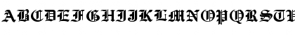 Download EnglishTowne-Normal Wd Regular Font Uppercase Preview