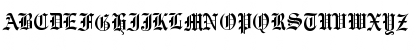 Download EngraversOldEnglish Regular Font Uppercase Preview