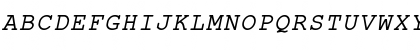 Download ER Kurier 1251 Italic Font Uppercase Preview