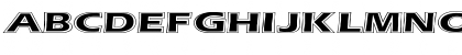 Download ErasContour Ex Regular Font Uppercase Preview