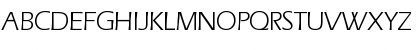 Download Ergo DB Regular Font Uppercase Preview