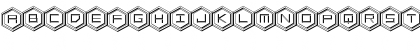 Download HEX:gon 3D Regular Font