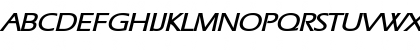 Download Eric Wide Bold Italic Font Uppercase Preview