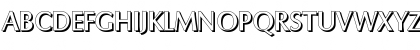 Download EricBeckerShadow-Medium Regular Font Uppercase Preview