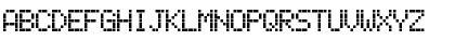Download Ericsson GA628 Regular Font Uppercase Preview