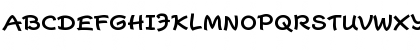 Download Escript LT BoldWide Regular Font Uppercase Preview