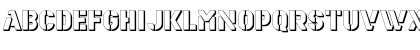 Download Estenceler Shadow Font Uppercase Preview