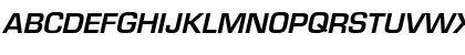 Download Euramode Bold Italic Regular Font Uppercase Preview
