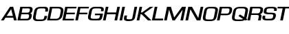 Download Eurasia Extended BoldItalic Font Uppercase Preview