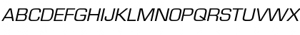 Download Eurasia Wide Italic Font Uppercase Preview